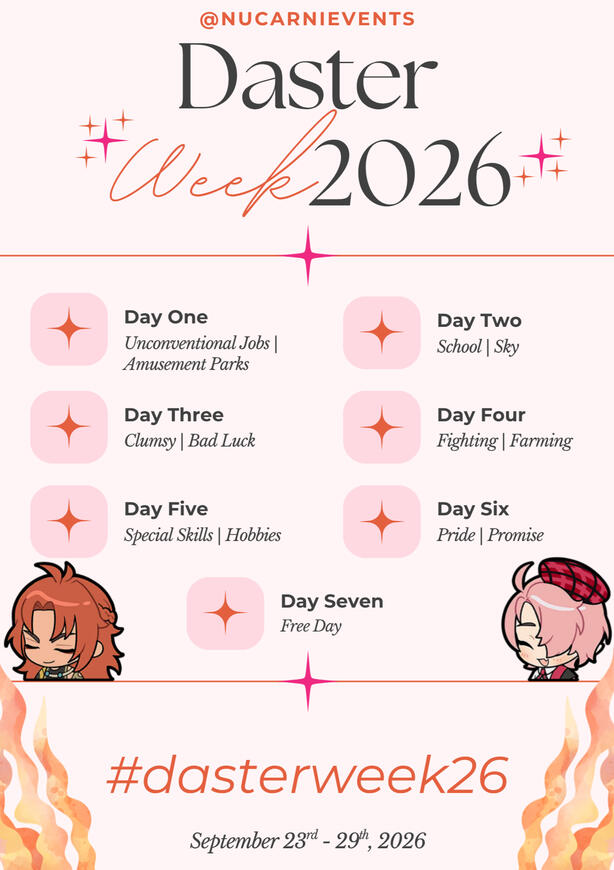 Daster Week 2026 Promotional Graphic